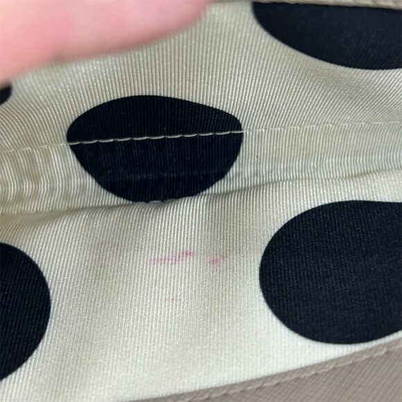 Kate Spade Women's Zip-Around Wallet Multicolor Polka Dot Saffiano Leather - Picture 8 of 16